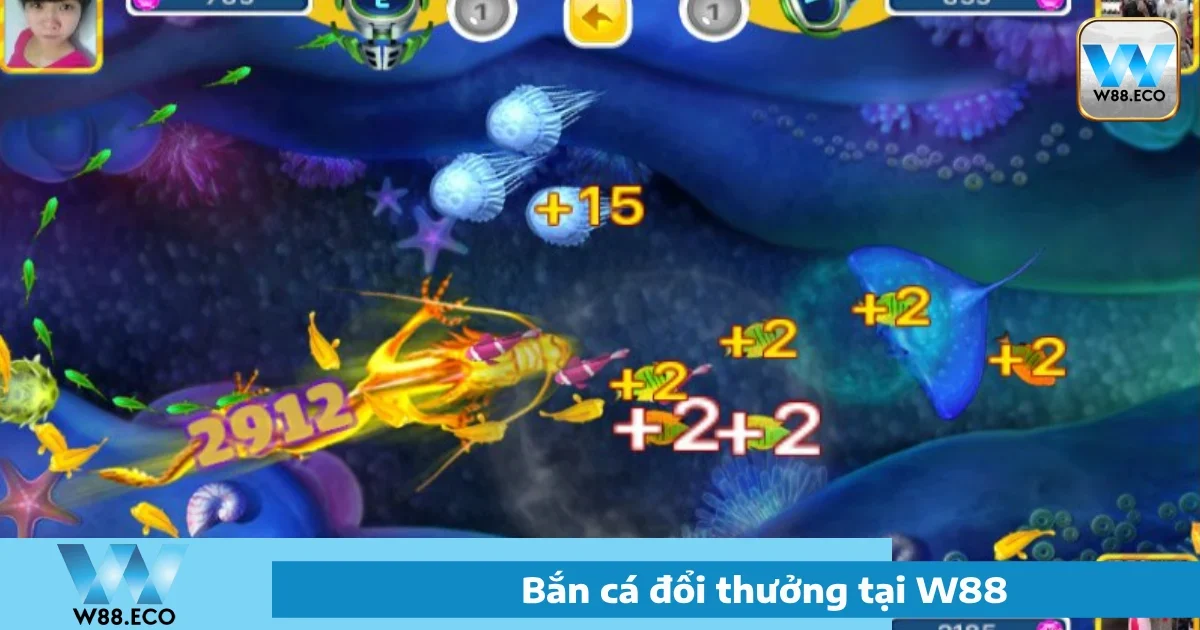 Điểm nổi bật của trò chơi Bắn cá W88