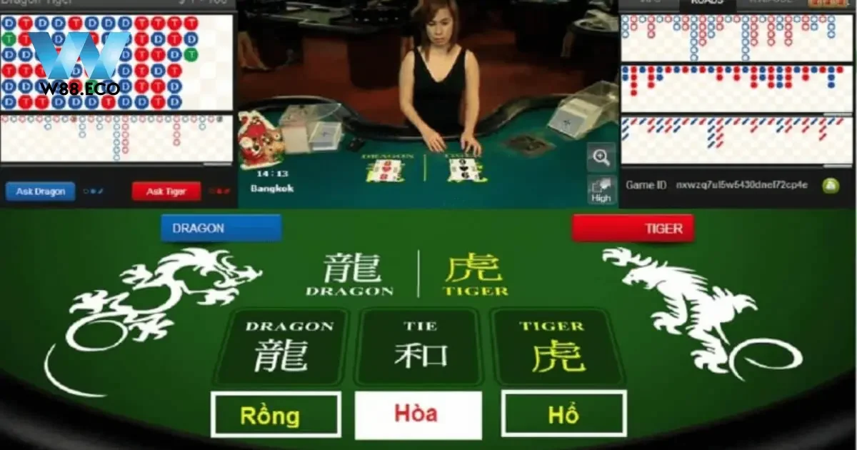 Cách chơi game bài Rồng Hổ